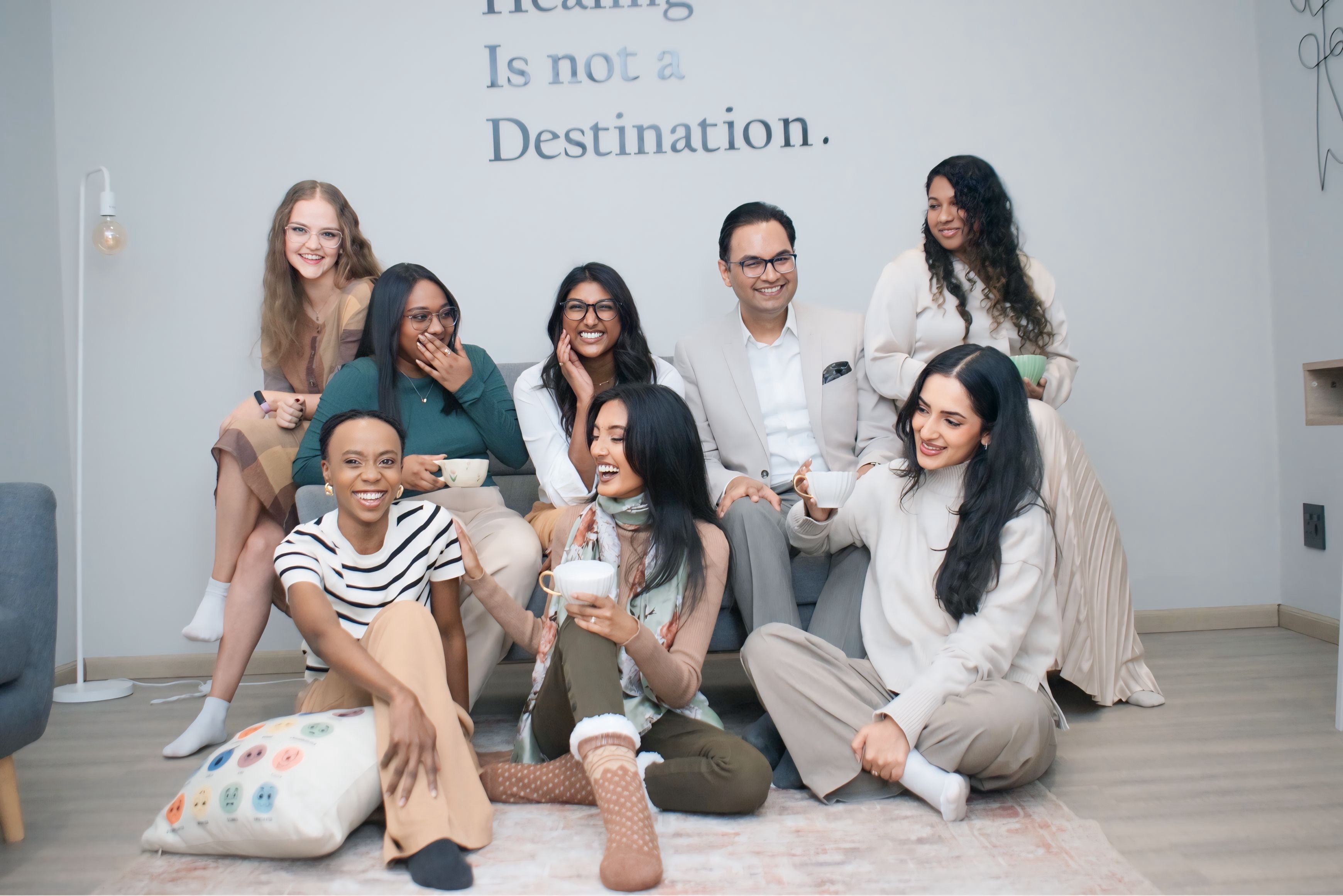 A person thoughtfully considering questions